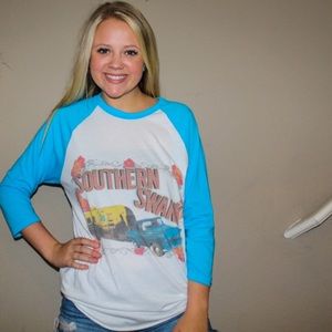 Southern Swank 3/4 Tee
